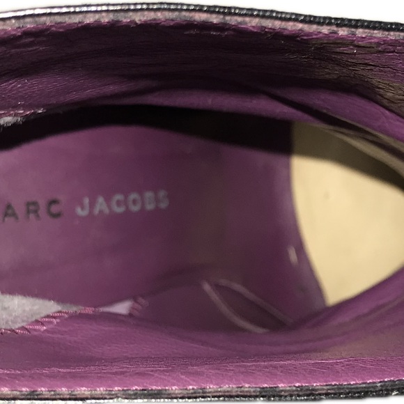 Rare Vintage Marc by Marc Jacobs Studded Moto Ankle Boots 9.5 - Picture 7 of 8